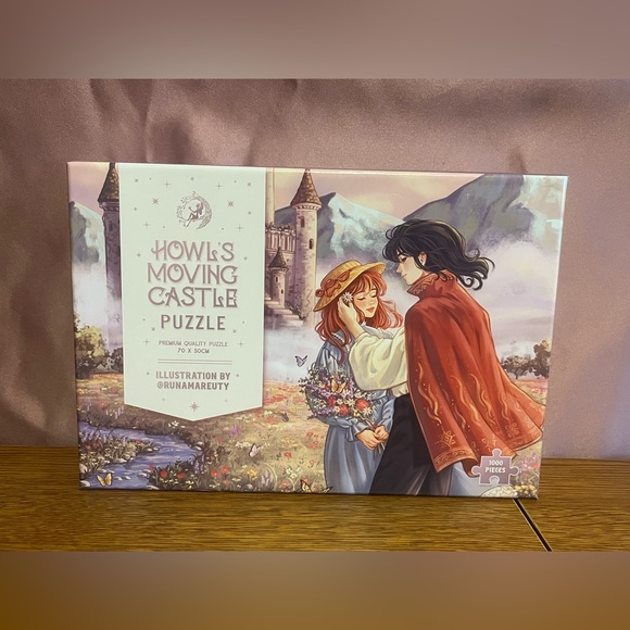 Puzzle 1000 Pezzi ENSKY &ndash; Il Castello Errante Di Howl (Howl's Moving Castle) Poster Puzzle